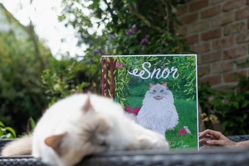 Snor liggend op tafel